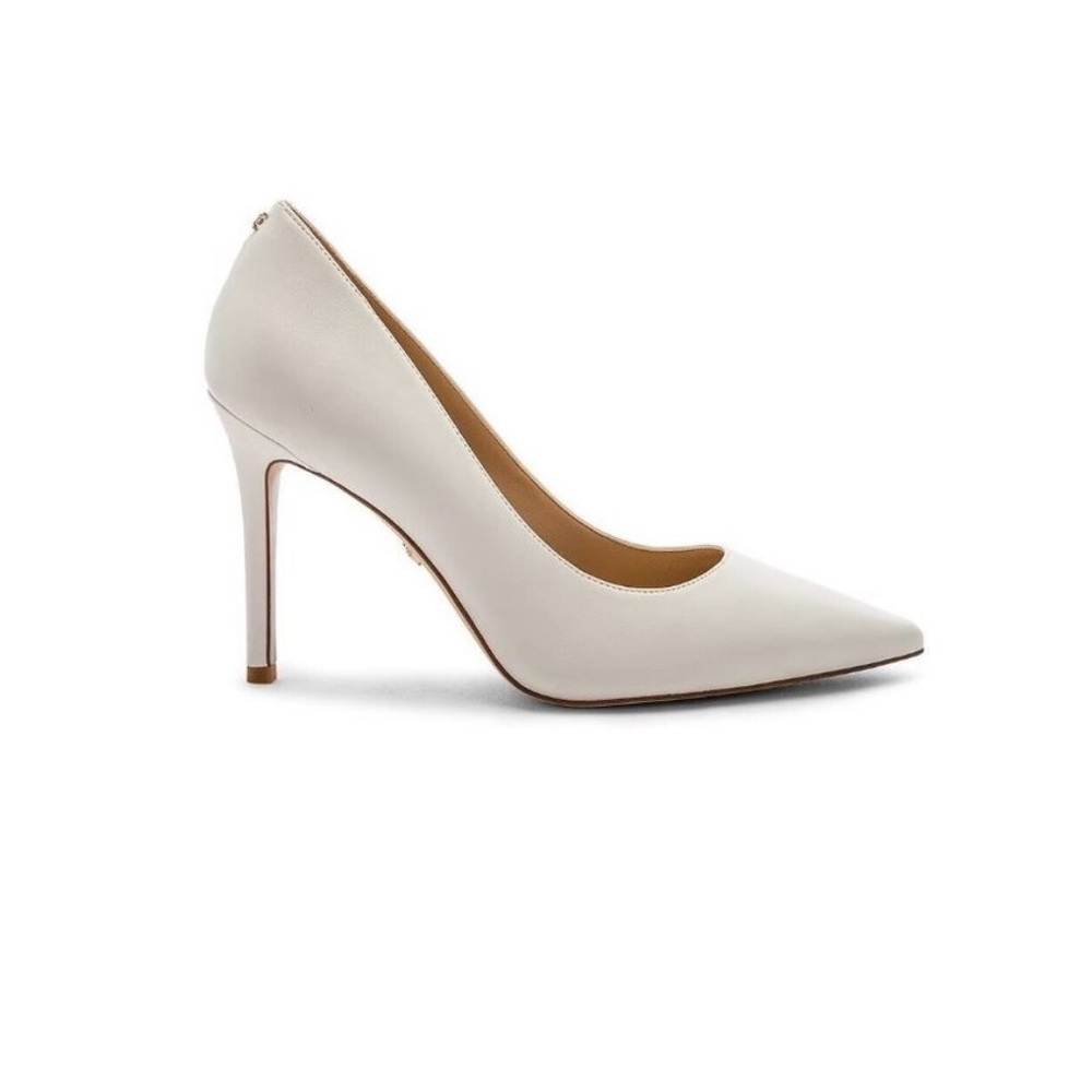 Sam Edelman White Heeled Pumps